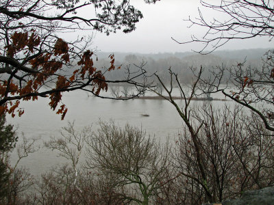 Potomac on a rainy day