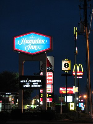 Early morning American Neon - Florence SC
