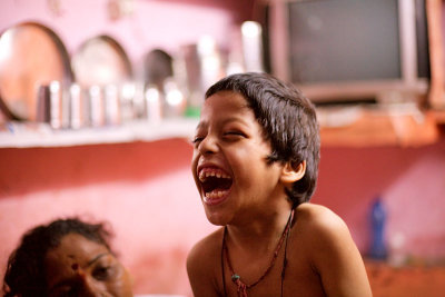 Laughing boy - Delhi
