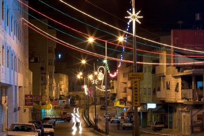 Bethlehem Christmas lights