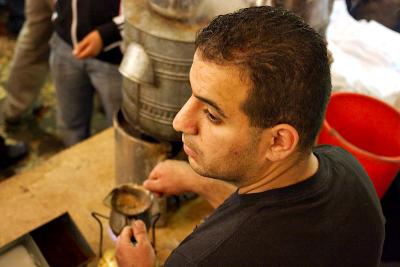Coffee vendor - Jerusalem