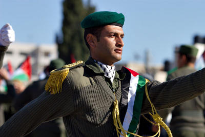 Palestinian soldier - Ramallah