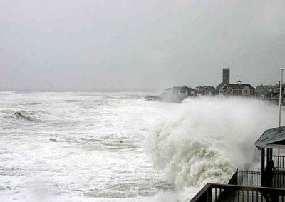 Brant Rock Northeaster - April 2007 - photo by Alper