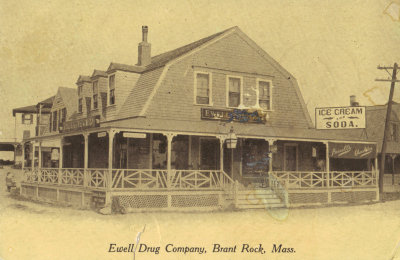 Ewell Drug Company - Tradd's Corner - Postmark 1907