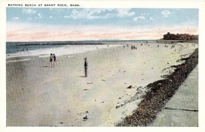 Lone Man on Beach