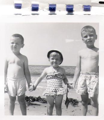 Kids at Brant Rock Beach