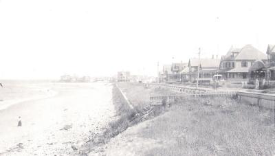 The Beach from Hewitt's Point - Ocean Bluff - 1910 - courtesy Al Phinney