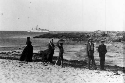 The Beach at Brant Rock - 1895 - Ventress Collection