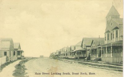 Ocean Bluff - Ocean Street - Looking toward Brant Rock