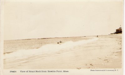 Brant Rock House from Hewitt's Point - 1916