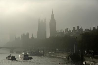 Big Ben misty December morning 2005