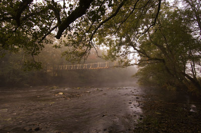 River Elan and Glyn Bridge