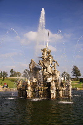 Fountain in full swing 2007