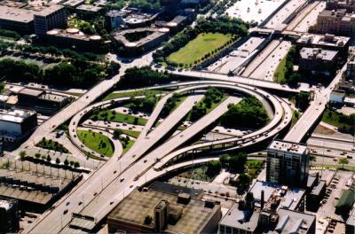 Spaghetti Junction (I-90, I-94, & I-290)