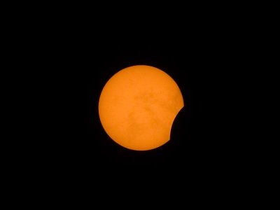 2008 Total Solar Eclipse Partial Phase