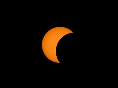 2008 Total Solar Eclipse Partial Phase