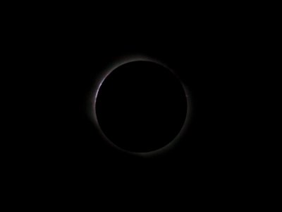 2008 Total Solar Eclipse Totality - Sun's Chromosphere