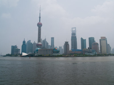 Shanghai The Bund and Pudong Areas