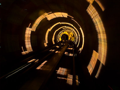 The Bund to Pudong Pedestrian Tunnel