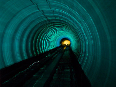 The Bund to Pudong Pedestrian Tunnel