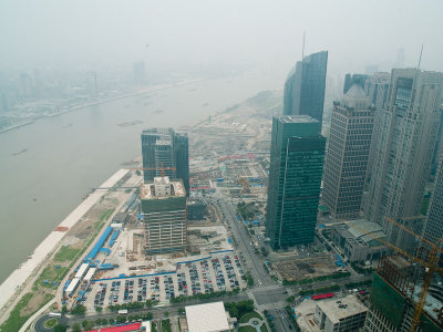 View From Top of Oriental Pearl Tower - Huangpu Waterfront