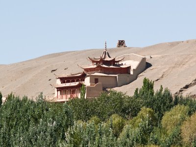 Mogao Grottoes Top of Nine Story Pagoda