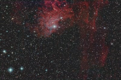 IC405 The Flaming Star