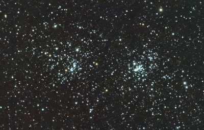 Perseus Double Cluster, Center Crop