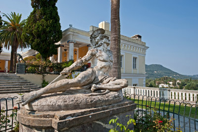 Achilles, Achillion palace, Corfu