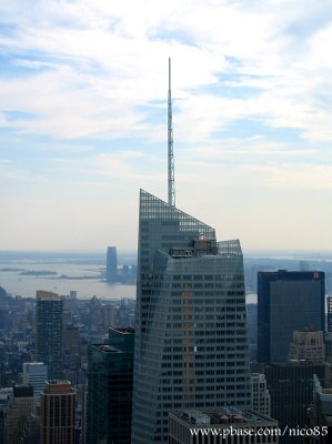 Bank of America Tower from Rockefeller Center