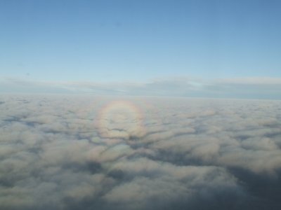 Boven de wolken / Above the clouds