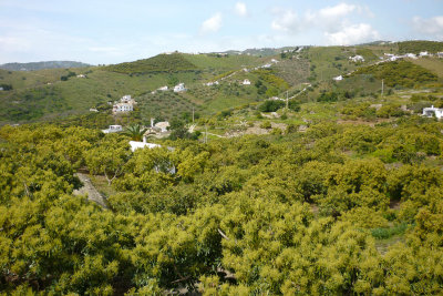 view over the valley
