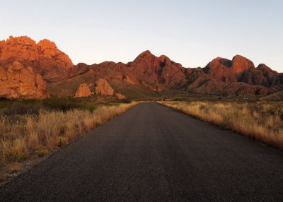 Approach to Soledad Canyon trail in Organ Mountains