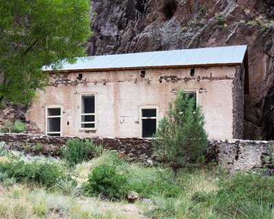 Historic ruins at Dripping Springs in Organ Mountains