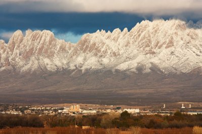 Organ Mountains over Las Cruces, NM
