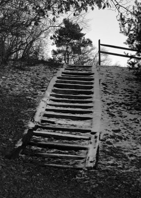 Stairway to nowhere