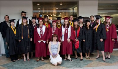 2008 IUP Anthropology graduating class