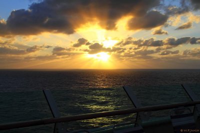 Sunset from Navigator of the Seas