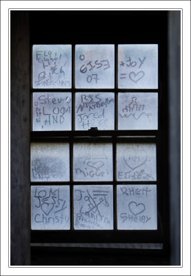 Graffiti window