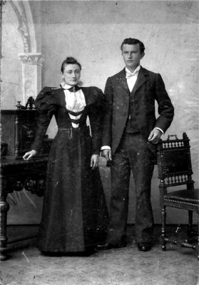  Bernard J Leferink and his wife Wilhelmina  Reijerink