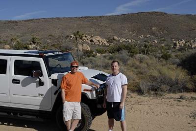 Truly off-road, high desert, in the H2