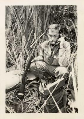 Dad in the jungles of Panama