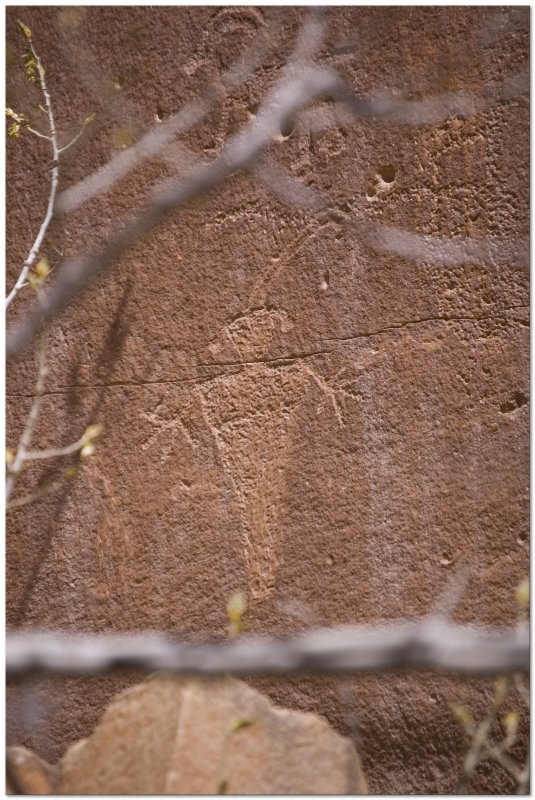 Anamorphic Petroglyph