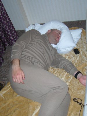 Me Passed out in my Polys