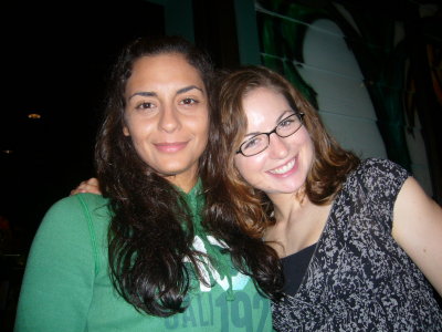 Melissa and Emily at Em's B=day
