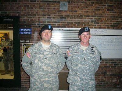 Me and 1SG Stanford