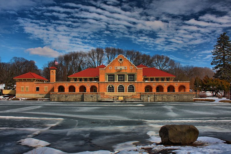 Washington Park in HDR<BR>March 2, 2010