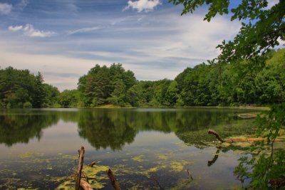 Lake Reflection in HDRJuly 20, 2009