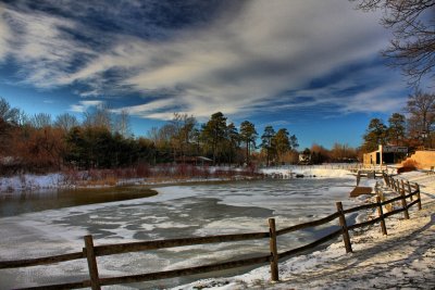 Snow Landscape in HDRJanuary 4, 2010