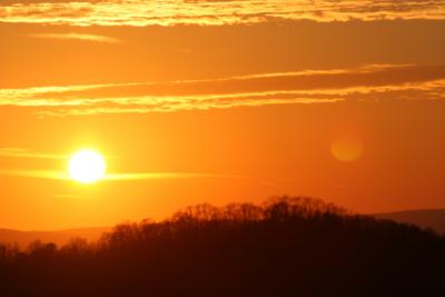 Sunset from across Hudson